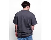 Triko Karl Kani Small Signature Essential Tee dark grey