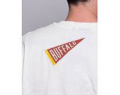 Triko New Era Heritage Patch Oversized Tee Off White / Navy