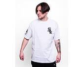 Triko New Era Heritage Back Print Oversized Tee Chicago White Sox Optic White / Black