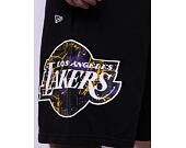 Kraťasy New Era Team Logo Oversized Shorts Los Angeles Lakers Black / Purple