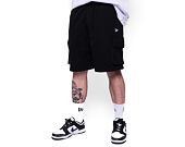 Kraťasy New Era Essentials Cargo Shorts Black / Optic White
