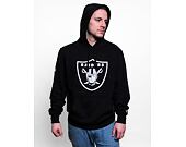 Mikina s kapucí New Era Essential NFL Team Logo Pull-Over Hood Oakland Raiders Black