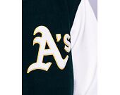 Bunda New Era Heritage Varsity Jacket Oakland Athletics Dark Green / Off White
