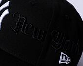 Kšiltovka New Era 59FIFTY MLB Script 5 New York Yankees Black / Optic White