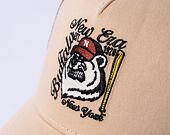Kšiltovka New Era 9FORTY A-Frame Trucker Heritage Oat Milk