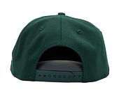 Kšiltovka New Era 9FIFTY NBA Repreve Los Angeles Lakers Dark Green / Oat Milk