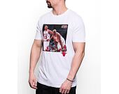 Triko Mitchell & Ness NBA Player Photo Tee Chicago Bulls White