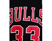 Triko Mitchell & Ness NBA N&N Tee Chicago Bulls Black