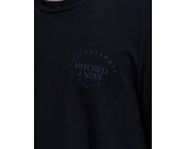 Triko Mitchell & Ness M&N HEAVYWEIGHT CIRCLE TEE Branded Black