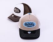 Kšiltovka Von Dutch Trucker Boston Sand/White
