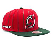 Kšiltovka Mitchell & Ness NHL TEAM PIN SNAPBACK DEVILS Red