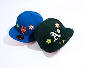 Kšiltovka New Era 59FIFTY MLB Floral Oakland Athletics Dark Green