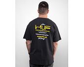 Triko HUF × GOODYEAR F1 Washed T-Shirt Washed Black