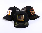 Kšiltovka Capslab - Trucker Scooby-Doo - Scary Scooby v.2 Trucker Black