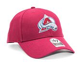 Kšiltovka '47 Brand NHL Colorado Avalanche Ballpark Snap MVP Burgundy