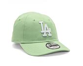 Dětská Kšiltovka New Era 9FORTY Kids MLB League Essential Los Angeles Dodgers Bright Green / White