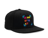 Kšiltovka RATAJ Be Part of the Art Black Snapback