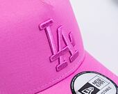 Dětská Kšiltovka New Era 9FORTY Kids A-Frame Trucker MLB Tonal Mesh Los Angeles Dodgers Wild Rose Pi