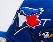 Kšiltovka Adam Wave New Era 59FIFTY MLB Authentic Performance Toronto Blue Jays Fitted Team Color