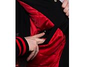 Bunda New Era Script Bomber Chicago Bulls Black / Red