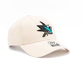 Kšiltovka '47 Brand NHL San Jose Sharks '47 MVP Snapback Natural