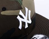 Kšiltovka New Era 9FIFTY MLB Team Camo New York Yankees Woodland Camo