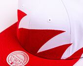 Kšiltovka Mitchell & Ness Branded Sharktooth Snapback Branded Red / White