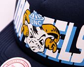 Kšiltovka Mitchell & Ness NCAA Billboard Trucker Snapback University Of North Carolina Navy