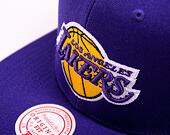 Kšiltovka Mitchell & Ness NBA Conference Patch Snapback Los Angeles Lakers Purple