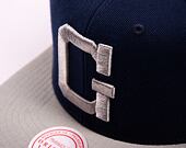 Kšiltovka Mitchell & Ness NCAA Team 2 Tone 2.0 Snapback Georgetown University Navy / Grey