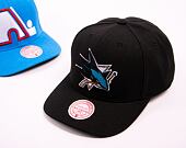 Kšiltovka Mitchell & Ness NHL Team Ground 2.0 Pro Snapback San Jose Sharks Black