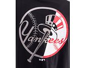 Triko New Era MLB Team Graphic Back Print Oversized Tee New York Yankees Navy / White