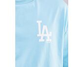 Triko New Era MLB Icecream Graphic Oversized Tee Los Angeles Dodgers Pastel Blue / Off White