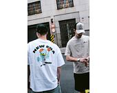 Triko New Era Character Graphic Oversized Tee Branded Stone / Black
