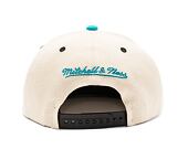 Kšiltovka Mitchell & Ness NHL Pop Panel Snapback San Jose Sharks Off White