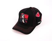 Kšiltovka Capslab - Trucker Naruto - Itachi Clouds - Black