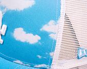 Kšiltovka New Era 9FORTY A-Frame Trucker MLB Cloud All Over Print Trucker Los Angeles Dodgers Pastel