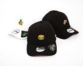 Kšiltovka New Era 9FORTY Food Icon Burger Black / Red