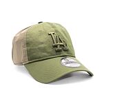 Kšiltovka New Era 9TWENTY MLB Multi Texture  Los Angeles Dodgers New Olive