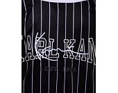Dres Karl Kani Og Block Pinstripe Baseball Shirt black/off white