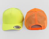 Kšiltovka Yupoong Neon Retro Trucker Neonyellow