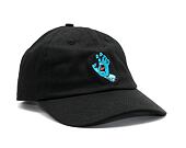Kšiltovka Santa Cruz Screaming Mini Hand Cap Black