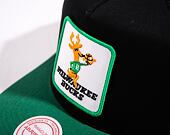 Kšiltovka Mitchell & Ness Nba Truck It Trucker Hwc Bucks Black
