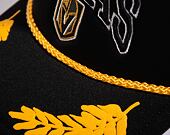 Kšiltovka Mitchell & Ness Nhl Gold Leaf Trucker Knights Black