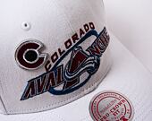 Kšiltovka Mitchell & Ness NHL All In Pro Snapback Avalanche White