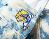 Kšiltovka Mitchell & Ness NBA Acid Wash Snapback HWC Warriors Blue