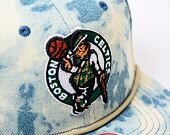 Kšiltovka Mitchell & Ness NBA Acid Wash Snapback Celtics Blue