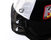Kšiltovka Capslab Mickey Mouse - Scary Mickey Mouse Black / Grey
