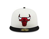 Kšiltovka New Era 59FIFTY NBA Championships Chicago Bulls White / Black