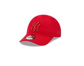 Dětská Kšiltovka New Era 9FORTY Kids MLB League Essential New York Yankees Scarlet / Red